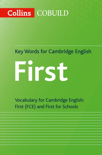 Key Words for Cambridge English First : Fce, Paperback / softback Book