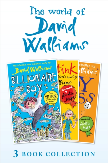 The World of David Walliams 3 Book Collection (The Boy in the Dress, Mr Stink, Billionaire Boy), EPUB eBook