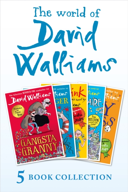 The World of David Walliams 5 Book Collection (The Boy in the Dress, Mr Stink, Billionaire Boy, Gangsta Granny, Ratburger), EPUB eBook
