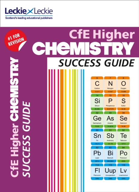 Higher Chemistry Revision Guide : Success Guide for Cfe Sqa Exams, Paperback / softback Book
