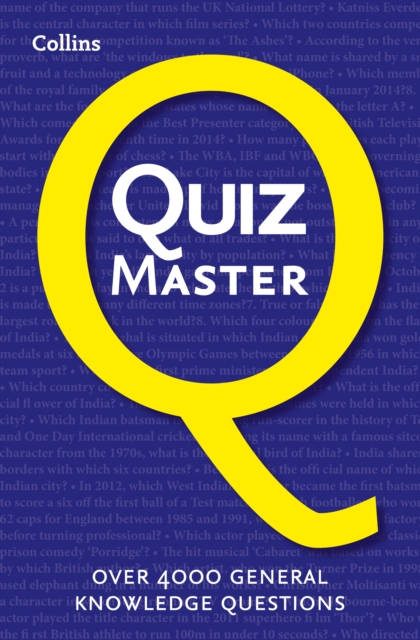 Collins Quiz Master, Paperback / softback Book