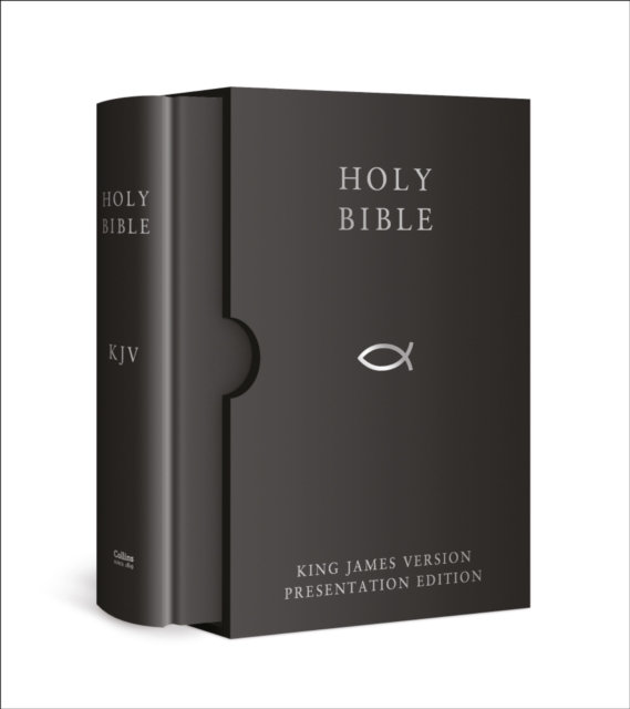 HOLY BIBLE: King James Version (KJV) Black Presentation Edition, Hardback Book