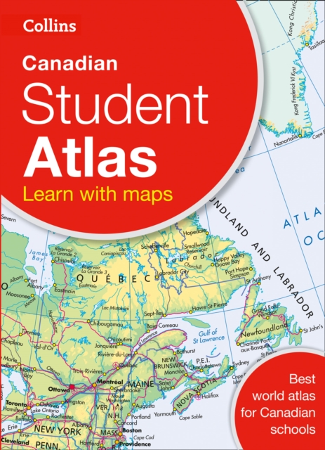 Collins Canadian Student Atlas, Paperback Book