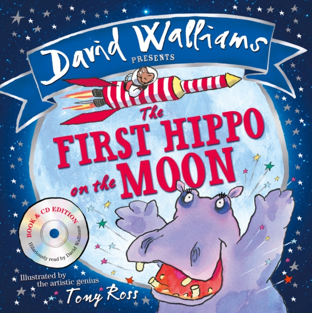 The First Hippo on the Moon : Book & CD, Multiple-component retail product, part(s) enclose Book
