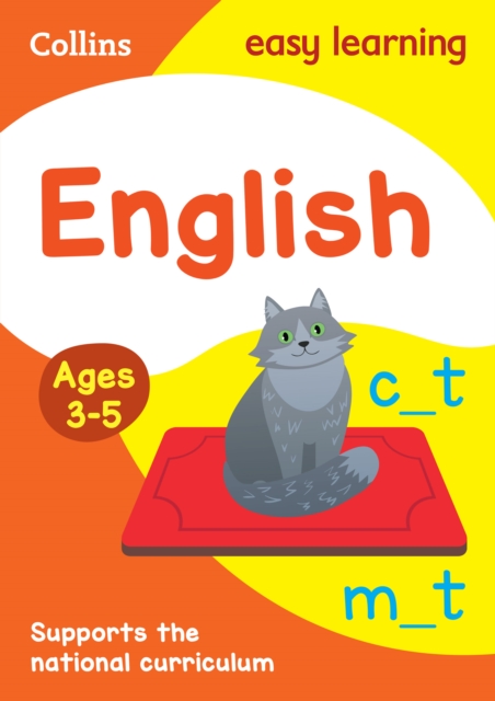 English Ages 3-5 : Prepare for School with Easy Home Learning, Paperback / softback Book