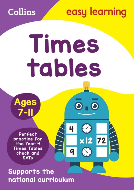 Times Tables Ages 7-11 : Ideal for Home Learning, Paperback / softback Book