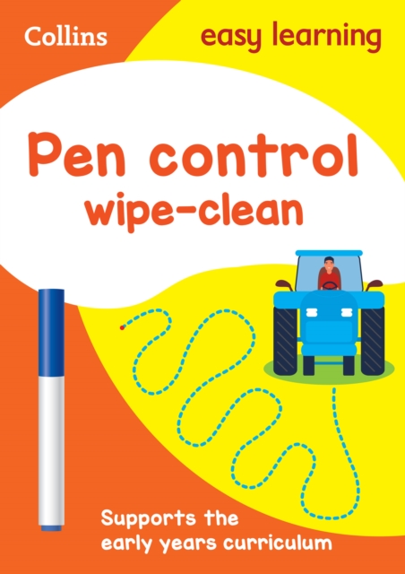 Pen Control Age 3-5 Wipe Clean Activity Book : Ideal for Home Learning, Other book format Book