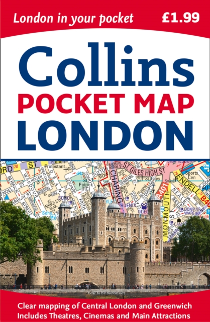 London Pocket Map, Sheet map, folded Book