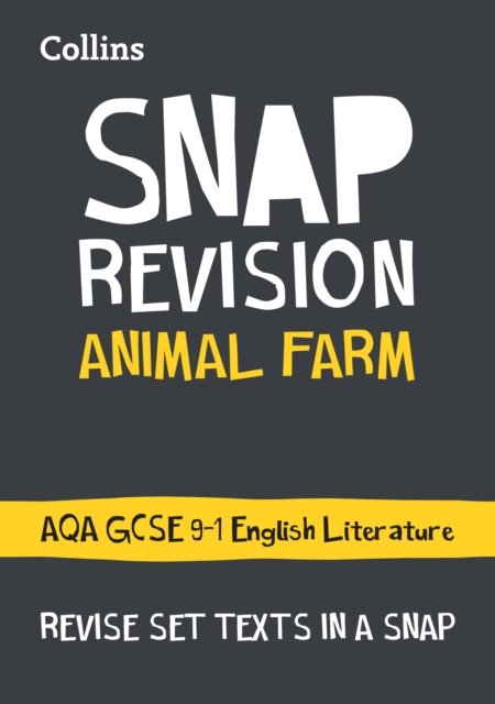 Animal Farm: AQA GCSE 9-1 English Literature Text Guide : Ideal for the 2024 and 2025 Exams, Paperback / softback Book