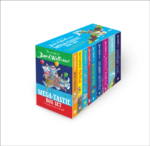 The World of David Walliams: Mega-tastic Box Set, Mixed media product Book