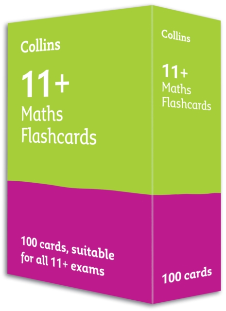 11+ Maths Flashcards : For the 2024 Gl Assessment and Cem Tests, Cards Book