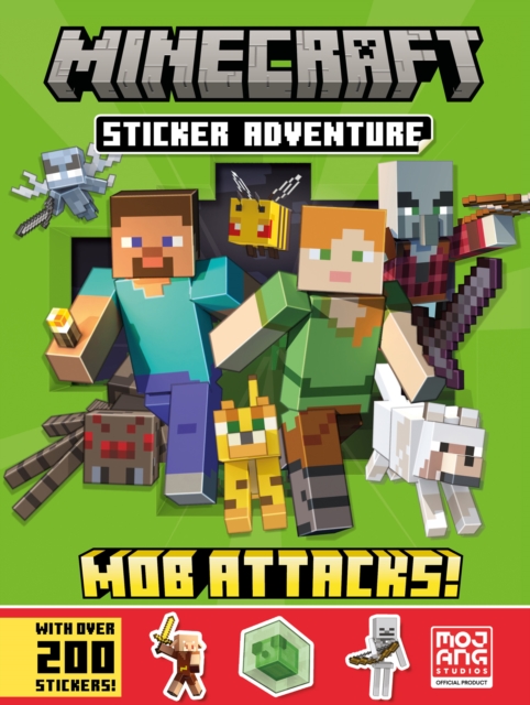Minecraft Sticker Adventure: Mob Attacks!, Paperback / softback Book