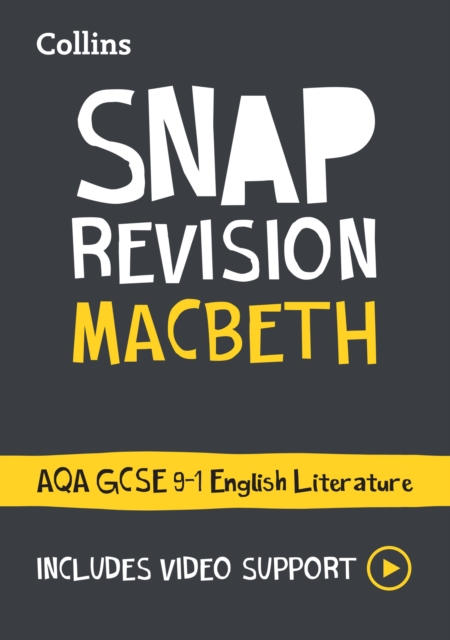 Macbeth: AQA GCSE 9-1 English Literature Text Guide : Ideal for the 2024 and 2025 Exams, Paperback / softback Book
