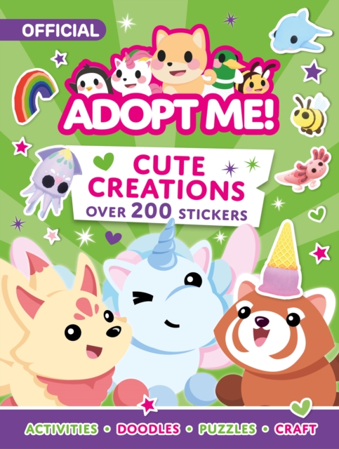 Adopt Me! Cute Creations Sticker Book, Paperback / softback Book