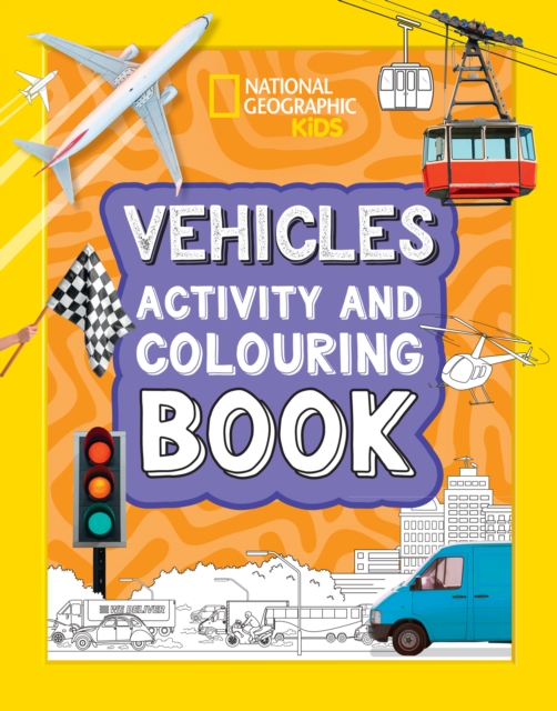 Vehicles Activity and Colouring Book, Paperback / softback Book