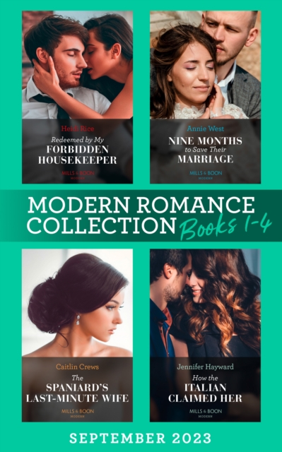 Modern Romance September 2023 Books 1-4 - 4 Books in 1, EPUB eBook