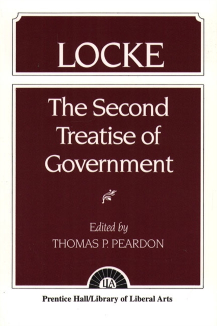 Locke : The Second Treatise of Government Locke, Paperback / softback Book