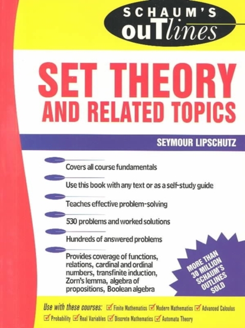 Schaum's Outline of Set Theory and Related Topics, Paperback / softback Book