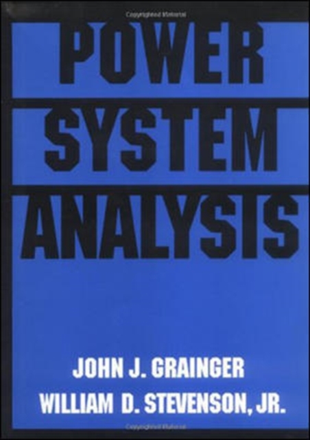 Power System Analysis, Hardback Book