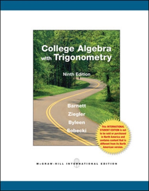 College Algebra with Trigonometry, Paperback / softback Book