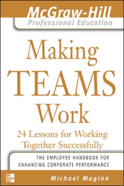 Making Teams Work, Spiral bound Book
