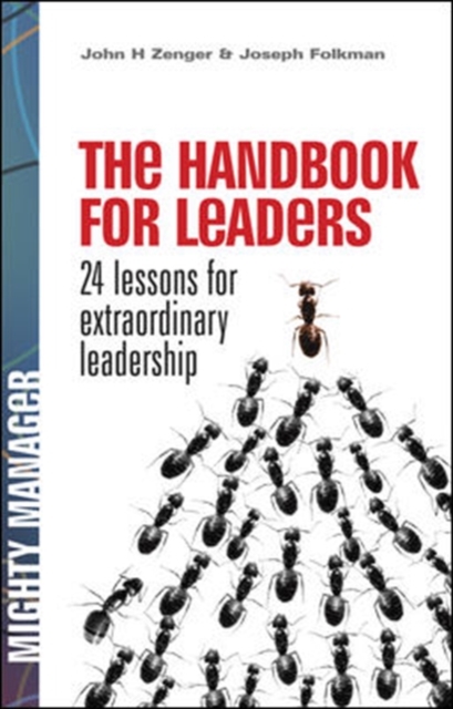 The Handbook for Leaders, Hardback Book