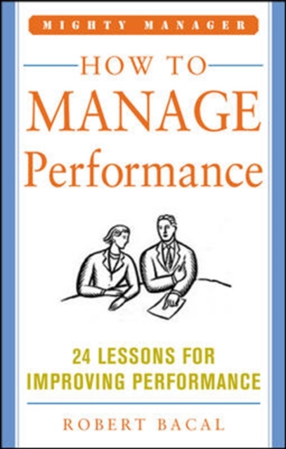 How to Manage Performance, Hardback Book