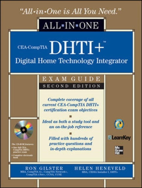 CEA-CompTIA DHTI+ Digital Home Technology Integrator All-In-One Exam Guide, Second Edition, Book Book