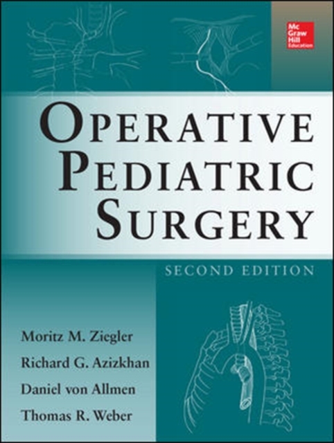 Operative Pediatric Surgery, Hardback Book