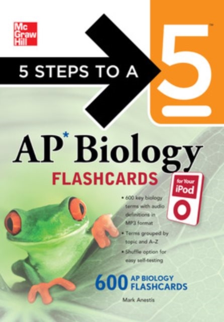 5 Steps to a 5 AP Biology Flashcards for Your iPod with MP3/CD-ROM Disk, Book Book