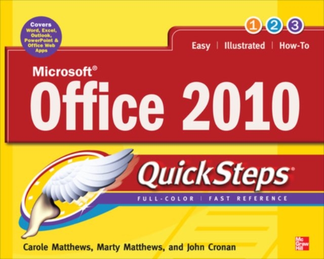 Microsoft Office 2010 QuickSteps,  Book