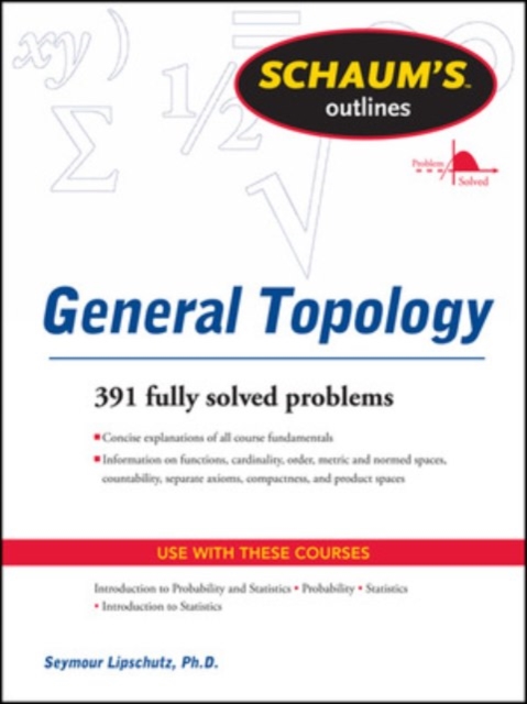Schaums Outline of General Topology, Paperback / softback Book