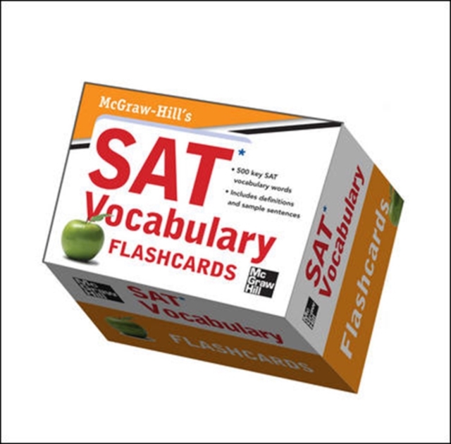 McGraw-Hill's SAT Vocabulary Flashcards, Paperback / softback Book
