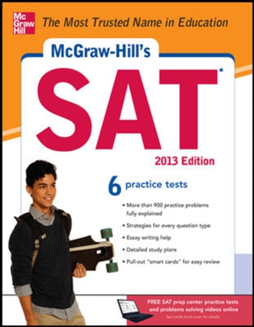 McGraw-Hill's SAT, 2013 Edition, Paperback / softback Book