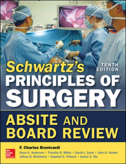 Schwartz's Principles of Surgery ABSITE and Board Review, 10/e, Paperback / softback Book