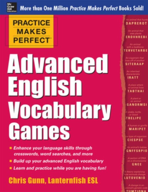 Practice Makes Perfect Advanced English Vocabulary Games, Paperback / softback Book