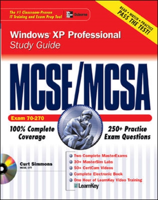 MCSE Windows XP Professional Study Guide (Exam 70-270), Hardback Book