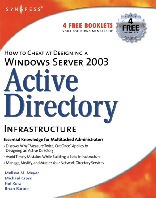 How to Cheat at Designing a Windows Server 2003 Active Directory Infrastructure, PDF eBook