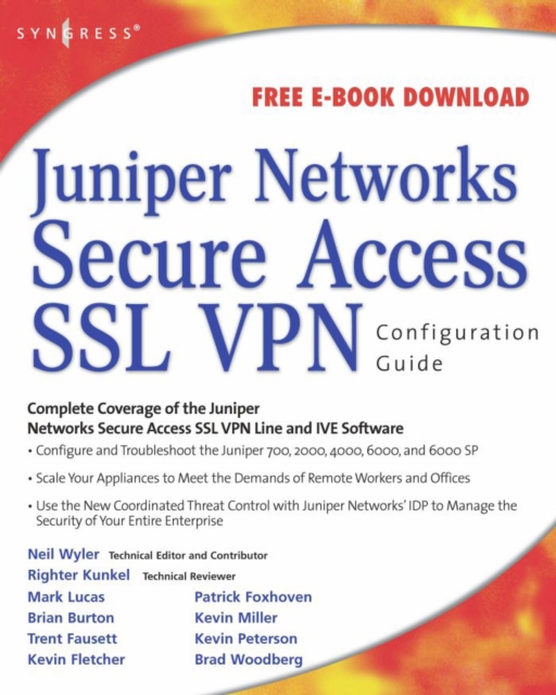 Juniper(r) Networks Secure Access SSL VPN Configuration Guide, PDF eBook