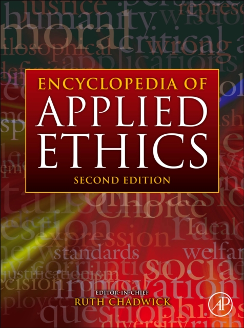 Encyclopedia of Applied Ethics, PDF eBook