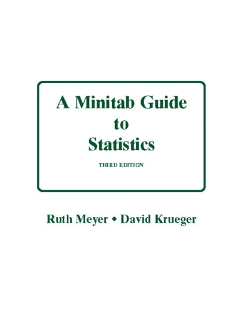 Minitab Guide to Statistics, Paperback / softback Book