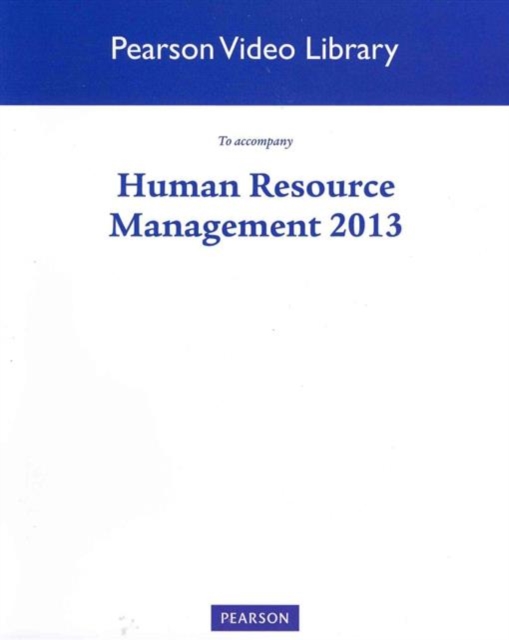 Human Resource Management 2013 Video Library, DVD-ROM Book