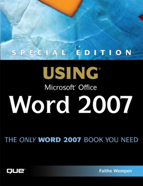 Special Edition Using Microsoft Office Word 2007, EPUB eBook
