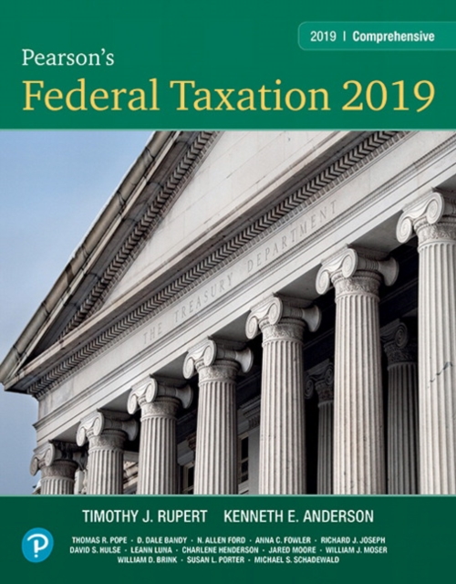 Pearson's Federal Taxation 2019 Comprehensive, Hardback Book