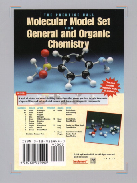 Prentice Hall Molecular Model Set for General and Organic Chemistry, Undefined Book