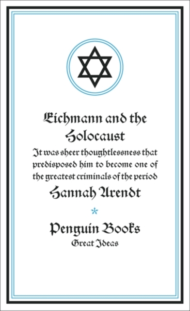 Eichmann and the Holocaust, Paperback / softback Book