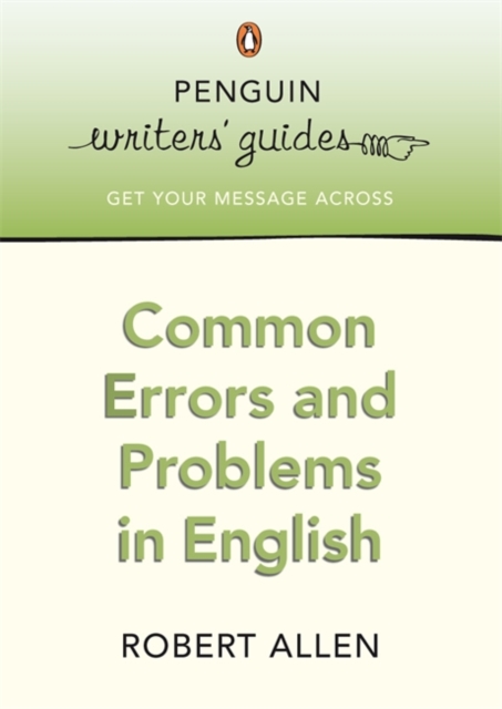 Common Errors and Problems in English, Paperback / softback Book