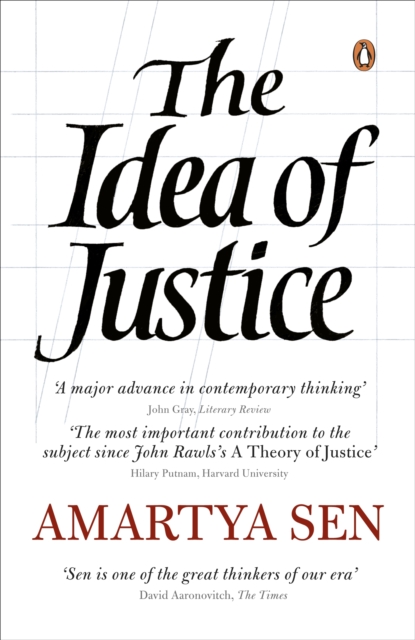 The Idea of Justice, Paperback / softback Book