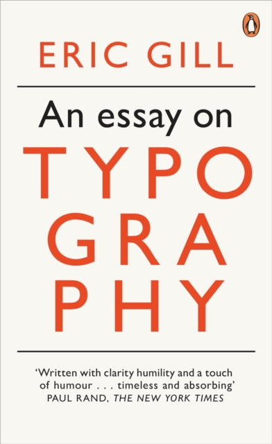 An Essay on Typography, EPUB eBook