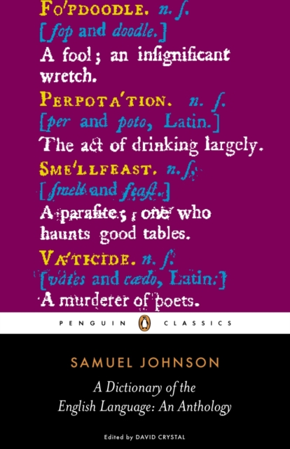 A Dictionary of the English Language: an Anthology, EPUB eBook